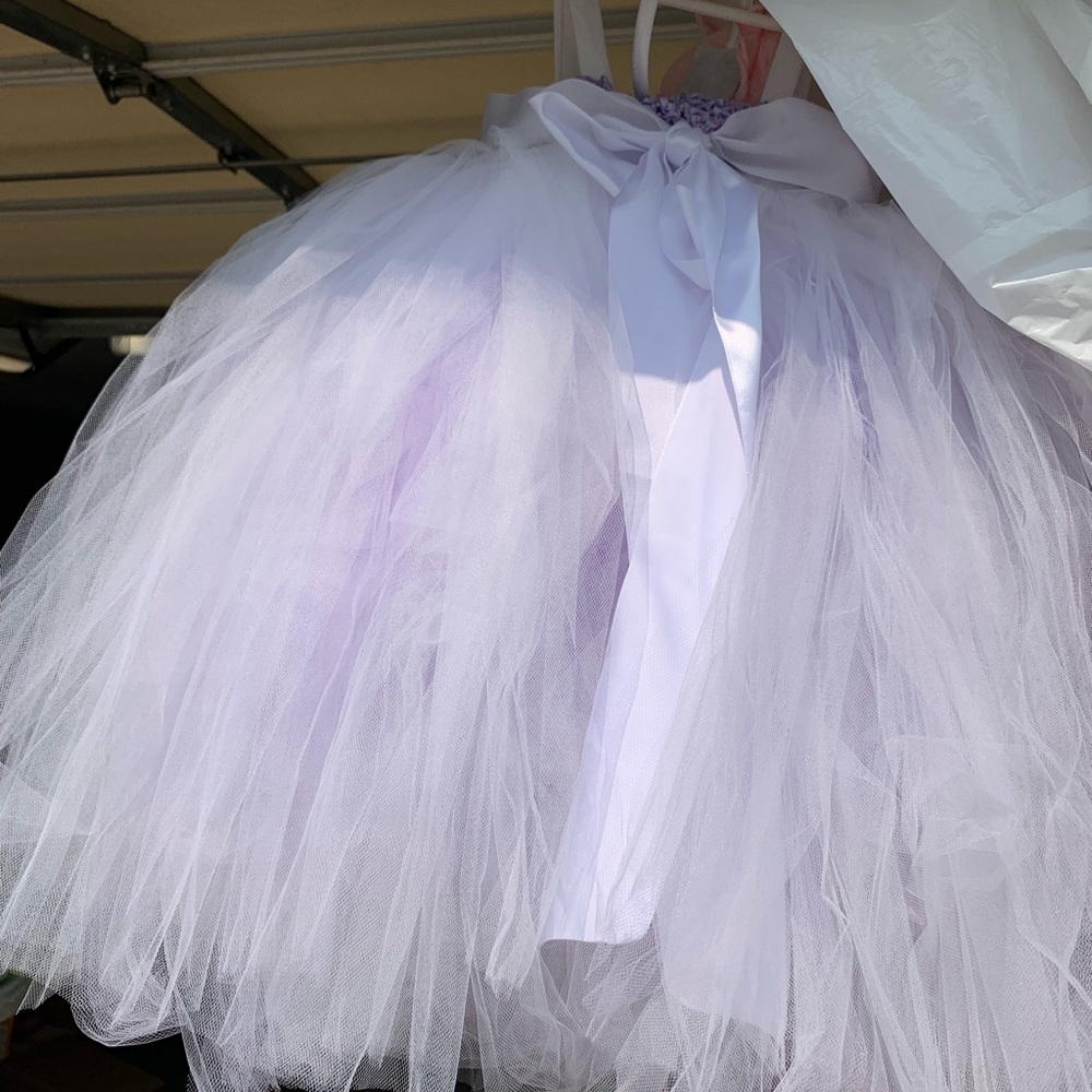 Handmade Boutique Toddler Flower Girl Dress - Picture 2 of 4